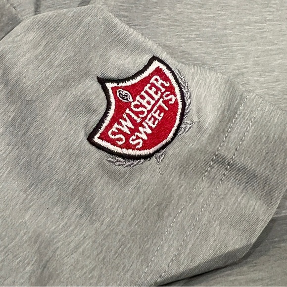 Footjoy FJ Men’s 2XL Green Polo Shirt Performance Swisher Sweets Short Sleeve - Picture 8 of 12